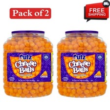 Utz Cheese Balls, 23 oz Barrel. Made With Utz's Signature Family - Pack of 2 picture