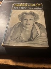 Orchids & Salami By Eva Gabor 1954 First Edition RARE Find picture
