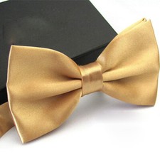 Bowtie Mens Adjustable Formal Wedding Party Necktie Bow Tie Solid Color Tuxedo picture