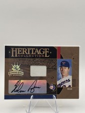 2005 Donruss Diamond Kings #HC-19 Nolan Ryan Heritage Collection Signature #/10 picture
