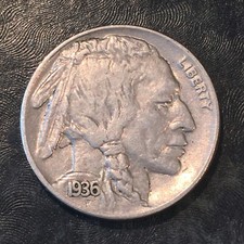 1936 Buffalo Nickel - High Quality Scans #M726 picture