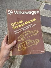 Vintage 1968-73 Volkswagen Official Service Manual Good Condition picture