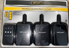 Defiant 3-Pack Wireless Indoor/Outdoor Remote Control Switch picture