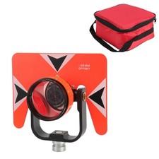 All-Metal Single Tilt Prism for Total Stations | Surveying Metal Prism with 0... picture