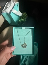 Tiffany Paloma Picasso Olive Leaf Heart Pendant in sterling sil picture