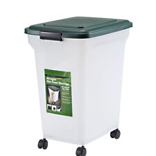 42lb (55 Qt.) Airtight Pet Food Container with Scoop for Dog and Cat Food, Green picture