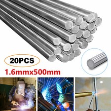 Easy Melt Welding Rods Low Temperature Aluminum Wire Brazing 20pcs - 1.6mm*500mm picture
