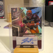 Panini 2025 Prizm Draft Picks Jake Plummer Saturday Star SSS-JPR Mojo /25 Auto picture