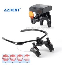 3.0x-6x Dental Surgical Medical Loupes Magnifier Binocular Ergo/LED 5W Headlight picture