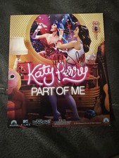 Signed Katy Perry Part Of Me Card 5”x6” Autographed picture