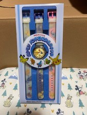 DEFECTIVE Unopened Vintage 2003 Pokemon Pikachu Quartz Watch ANA Japan E G3D picture
