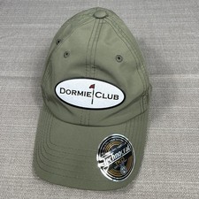 Dormie Club Golf Technocrat Hat Green One Size New No Tags picture