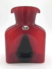 Blenko Helios Special Edition ECLIPSE 384 Water Bottle, Double Spout Pitcher picture