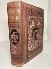 1904 MODERN MAGIC Professor Hoffmann Conjuring Tricks Illustrated Occult Antique picture