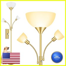 BoostArea Floor Lamps Living Room Gold, Standing Lamp, 71