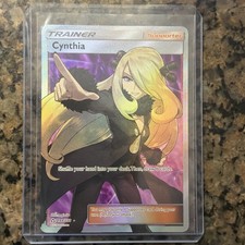 Cynthia 148/156 Full Art Ultra Prism Ultra Rare Pokemon TCG picture