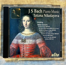Alto Tatiana Nikolayeva Plays J.S. Bach Piano Music (CD, 2012) ALC 1205 Like New picture