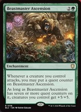 MTG Beastmaster Ascension, NM-Mint, English Commander: Bloomburrow picture