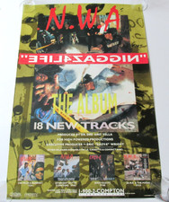 N.W.A. NWA NIGGAZ4LIFE 36x24 ORIGINAL 1991 PROMO RECORD STORE POSTER DRE EAZY-E picture