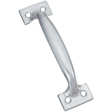 National Hardware 6.5 Inch Zinc Plated Door Handle For Metal Or Wood Doors picture