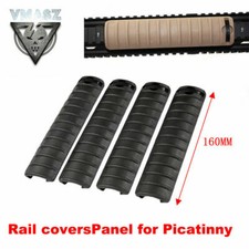 Tactical Picatinny Rail Covers 4pcs Protector Rail Panel Ribbed picture