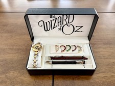 Vintage 1999 Warner Bros Studio Store The Wizard of Oz Wardrobe Watch Set NOS  picture