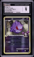 CGC 9 Gengar GL Reverse Holo Platinum Rising Rivals 2009 Pokemon Card #40 picture
