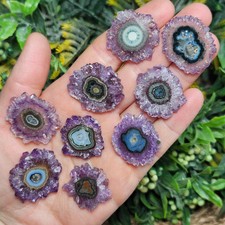 Amethyst Stalactite Slice picture