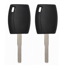 Blank Uncut Transponder key Replacement for Ford 4D63 80 bit Chip HU101 (2 Pack) picture