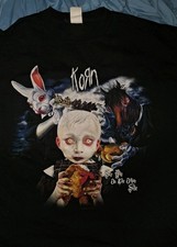 Vintage Rare Korn Shirt Mens Black See You On The Other Side Tour 2006 Tee Read picture