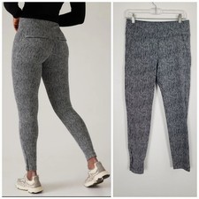 ATHLETA Delancey Skyline Textured Tight Pants Leggings 824993 Size Medium picture