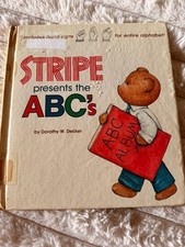 Stripe Presents the ABC's Dorothy W. Decker Illustrated HC Gemstone 1984 picture