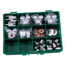 Engine Chrome Hardware Kit, Engine/Cylinder Head Chrome Hardware Set   Contains picture