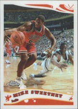 2005-06 Topps Chrome Refractors #152 Mike Sweetney /999 - BSK picture