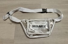 NWOT Rare Dre Snoop Gin & Juice Bag Fanny Pack Concert Clear Transparent Waist picture