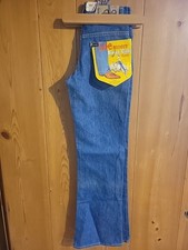 Vintage Deadstock NOS Lee Riders Boot Cut Flare Denim Pants 25x32 (29