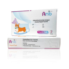 2pcs Canine/Dog  4-in-1 CDV/CPV/CCV/GIA Test Kit Health Pet Rapid test Home Test picture