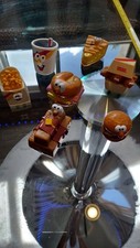 Vintage 1989 Burger King Kids Club Toys  Racers Complete Set Great Condition picture
