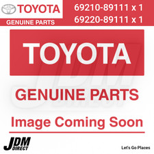 Toyota Genuine OEM 89-95 4Runner LH & RH Outside Door Handle Chrome Set picture