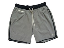 Vuori Shorts Mens  Banks Shorts 7” Unlined Sz Large Gray picture