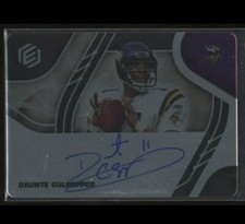 2021 Panini Elements Football Dante Culpepper Stainless Stars Auto /199 picture