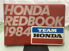 Honda Redbook Motorcycle & ATV Dealer Model Guide w/ Spec Sheets 1984 Genuine picture