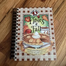 Gooseberry patch Flavors of Fall Cookbook Vintage picture