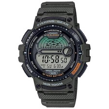 Casio Men's Digital Watch with Green Strap- WS-1200H-3AV picture