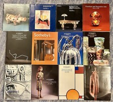 Lot Of 12 Sotheby’s Auction Catalog, 1981 - 2006 Arts, Prints, Crafts, Furniture picture