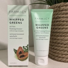 FARMACY Whipped Greens Oil-Free Foaming Cleanser w/Moringa and Papaya 3.4 oz NIB picture