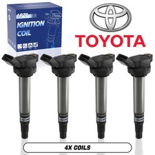 4x Ignition Coil For Denso 90919-02258 673-1310 Fits Toyota Corolla Prius 1.8L picture