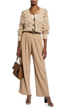 Brunello Cucinelli Twisted Cable-Knit Cardigan, Size XXXL picture