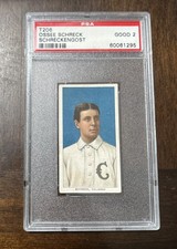 1909-11 T206 - Ossee Schrecongost 350 Piedmont Back (RC) PSA GOOD 2 picture