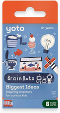 YOTO BrainBots: Biggest Ideas - 7 Kids Educational Audio Cards, Ages 6+ picture
